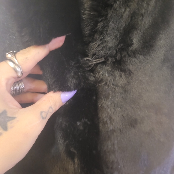 Mossimo Supply Co. Black Teddy Jacket - Picture 3 of 6